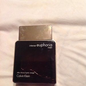 intense euphoria mens  after shave 3.4 fl oz. Calvin Klein